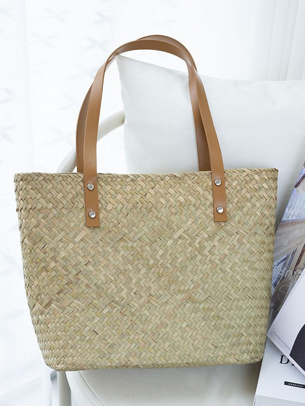 Saint-Tropez Hand-Woven Shoulder Bag