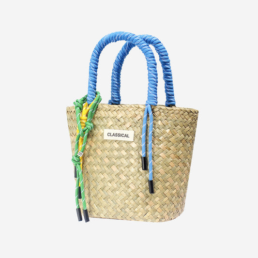 Capri Mini Straw Hand-Carry Bag