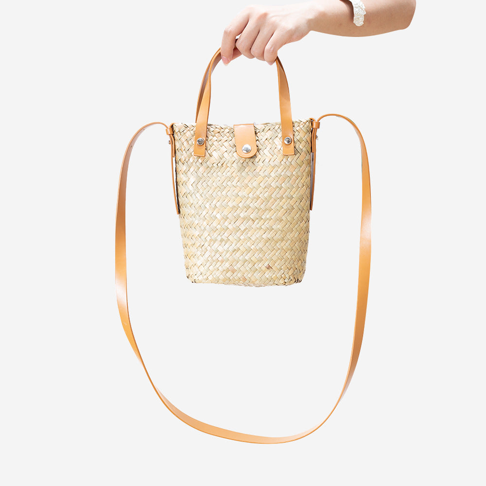 Artisan Handmade Straw Crossbody - Mini Phone Shoulder Bag