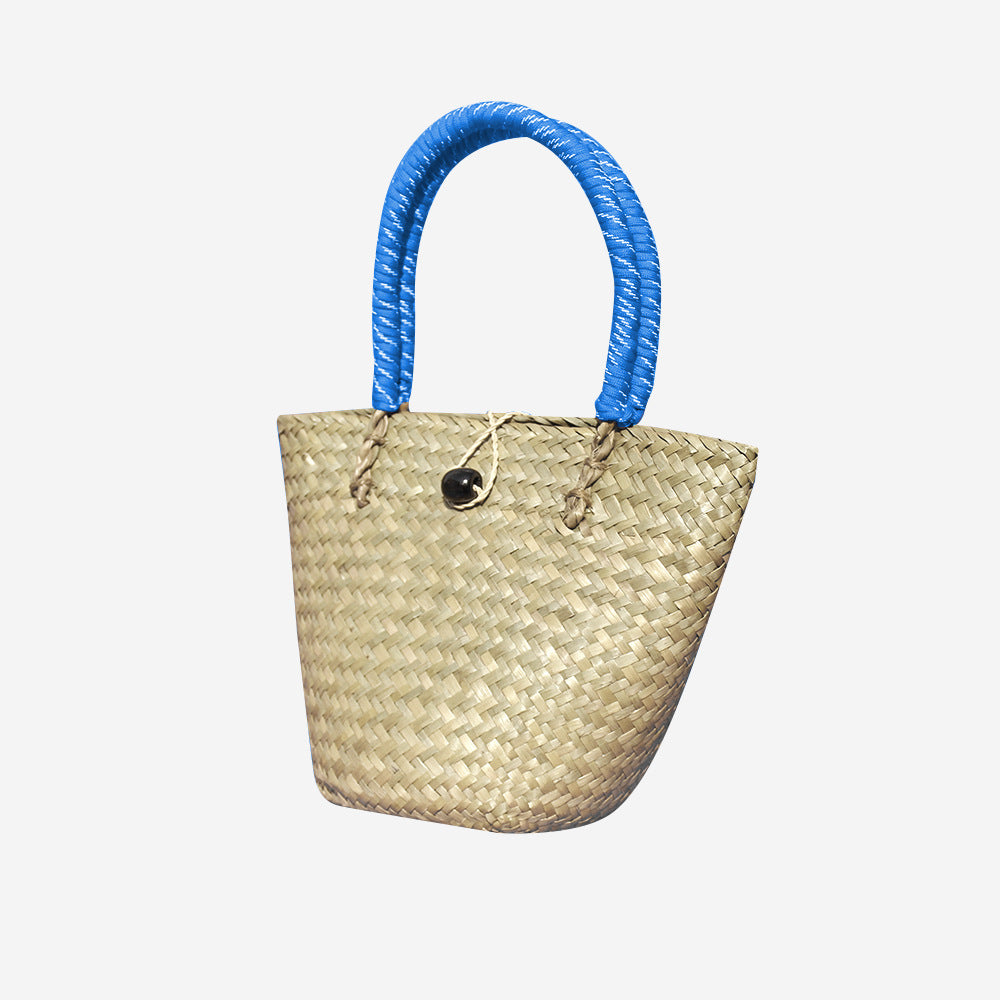 Positano Mini Straw Basket Bag